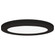 Slim LED Flush Mount in Black (18|20882LEDD-BL/ACR)