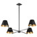 Bliss Four Light Chandelier in Matte Black (19|668-4-59)