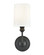 Leena One Light Wall Sconce in Matte Black (59|99801-MB)