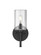 Chastine One Light Wall Sconce in Matte Black (59|9921-MB)