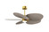 Alessandra TROPICAL - LK 48''Ceiling Fan in Brushed Brass (101|AKTPLK-BRBR-GA) Alessandra TROPICAL - LK 48''Ceiling Fan in Brushed Brass (101|AKTPLK-BRBR-GA)