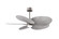 Alessandra TROPICAL - LK 48''Ceiling Fan in Brushed Nickel (101|AKTPLK-BN-BW)