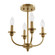 Southcrest Four Light Flush Mount in Luxe Gold (47|48068)