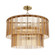 Ontario Six Light Chandelier in Luxe Gold (47|13144)