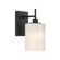 One Light Wall Sconce in Matte Black (446|M90116MBK)