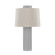 Manchester One Light Table Lamp in Aged Brass/Ceramic Shell Grey (70|L4028-AGB/CSH)