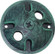 Die Cast Mounting Plate in Antique Verdigris (72|SF76-668)