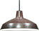 One Light Hanging Lantern in Old Bronze / White Interior (72|SF76-662)