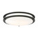 Glamour LED Flush Mount in Matte Black (72|62-1737)