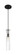 Spyglass One Light Mini Pendant in Black (72|60-6876)
