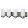 Polaris Four Light Vanity in Brushed Nickel (72|60-614)