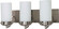 Polaris Three Light Vanity in Brushed Nickel (72|60-613)