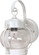 One Light Wall Lantern in White (72|60-3457)