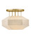 Lyla LED Semi-Flush Mount in Lacquered Brass (13|47493LCB)