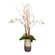 Earthbound Orchid Orchid With Vase in Natural Textures (52|60231)