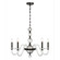 Aragon Five Light Chandelier in Mediterranean Bronze (51|1-4277-5-15)