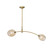 Artemis Two Light Pendant in Natural Brass (400|16-1525NB-CHAM) Artemis Two Light Pendant in Natural Brass (400|16-1525NB-CHAM)