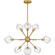 Salvador Nine Light Chandelier in Brushed Gold (10|PCSVD5034BRG)