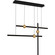 Harvick LED Linear Chandelier in Matte Black (10|PCHVK144MBK)