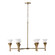 Nola Six Light Chandelier in Mystic Luster (65|455761ML)