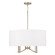 Ingrid Four Light Pendant in Matte Brass (65|357041MA)