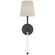 Camille LED Wall Sconce in Bronze (268|SK 2019BZ-L-CL)