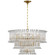 Rhine LED Chandelier in Hand-Rubbed Antique Brass (268|ARN 5072HAB-CG)