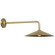 Ponce LED Wall Sconce in Hand-Rubbed Antique Brass (268|AL 2031HAB-HAB)