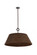 Sequoia One Light Pendant in Textured Bronze W/ Highlight (67|F2836-TBZH)