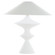Darcy One Light Table Lamp in Plaster White|White Linen (550|SCH-175377) Darcy One Light Table Lamp in Plaster White|White Linen (550|SCH-175377)