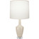 Emma One Light Accent Lamp in Bone Glazed Ceramic w/Polished Nickel/a Lucite (165|BN35)