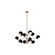 Orb 12 Light Chandelier in Matte Black (423|C31712MBAG)
