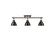 Duncan Three Light Semi-Flush Mount in Rubbed Bronze (62|3602-3SF RBZ-BK)