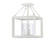 Smyth Three Light Semi-Flush Mount in Natural White (62|2073-SF NWT-CLR)