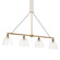 Sommersby Four Light Island Pendant in Legacy Brass (7|5717-876)