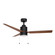 Falcon - Pull 52''Ceiling Fan in Black / Walnut (16|88707BKWN)