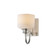 Bisque One Light Wall Sconce in Polished Nickel (16|21491WTPN)