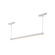Mira LED Track Linear Pendant in White (347|TRL28122-WH-4K)