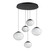 Nimbus LED Pendant in Black (86|E11525-113BK)