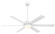 Cairo 65''Ceiling Fan in Flat White (15|F897L-WHF)