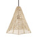 Comet One Light Pendant in Matte Bronze (47|48090)