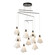 Mobius LED Pendant in Sterling (39|131152-SKT-LONG-85-SH1987)
