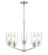 Beverlly Five Light Chandelier in Brushed Nickel (59|9515-BN)
