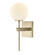 Coretta One Light Vanity in Modern Gold (59|215101-MG)
