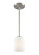 Laphia One Light Pendant in Brushed Nickel (59|214001-BN)
