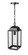 Beaufort One Light Outdoor Hanging Lantern in Powder Coated Black (59|194301-PBK)