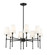 Adorra Eight Light Chandelier in Matte Black (59|16108-MB)