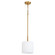 Rutherford One Light Pendant in Brushed Brass (19|3307-47)