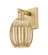 Arcadia One Light Wall Sconce in Brushed Brass (405|716-1W-BB-G459-6ME)