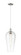 Arcadia One Light Pendant in Polished Nickel (405|716-1P-PN-G456-8CL)